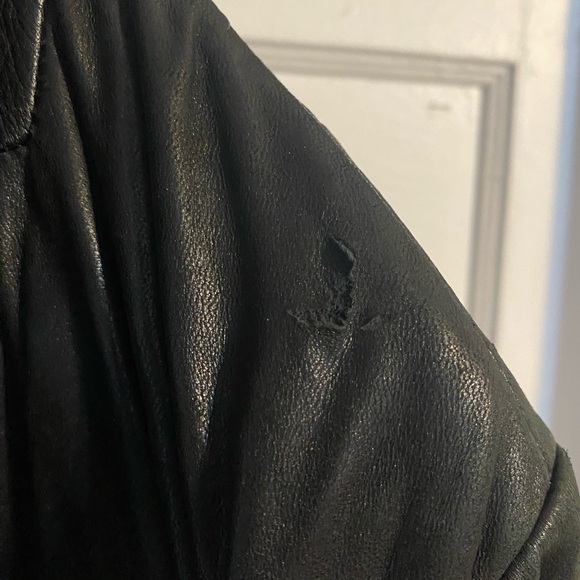 SOLD Vintage Merona Leather Jacket - Picture 6 of 7